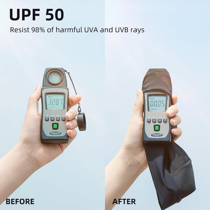 1172Bonnet Été Soie Glacé Frais Anti-UV UPF 50+