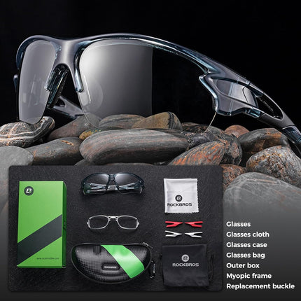 762Lunettes de Soleil Transparents en PC Anti-UV400 Ultra-léger