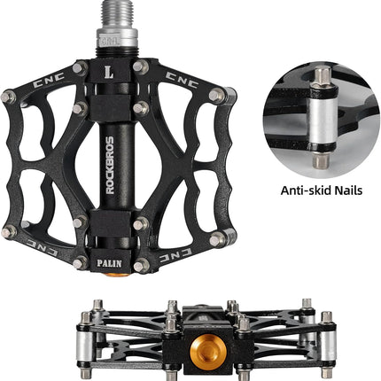 346Pedali per bici in alluminio antiscivolo