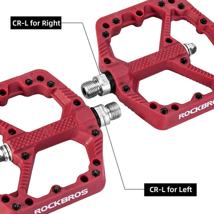 309Pedali per bici MTB piatti in alluminio
