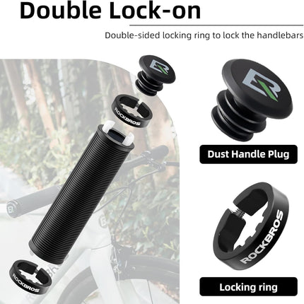 169 Manopole Manubrio Antiscivolo Doppia Chiusura