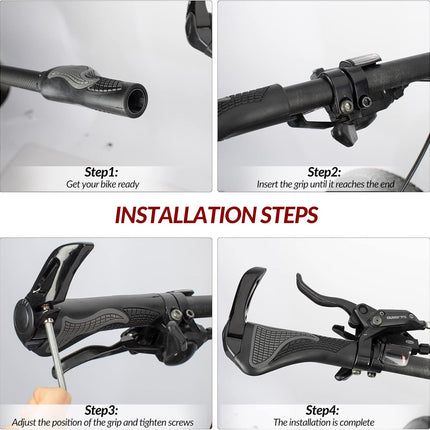 939 Manillares de Bicicleta Ergonómicos