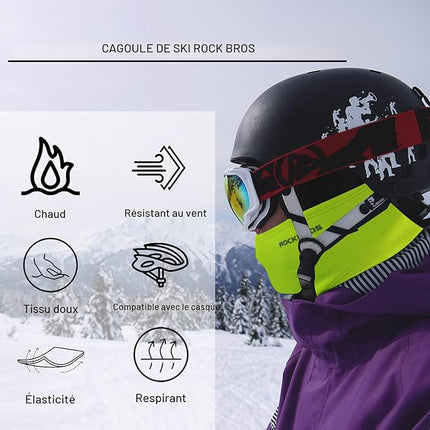 Cagoule térmica cortavientos – Protección integral para frío intenso