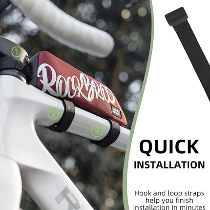 Sacoche ROCKBROS - Tube Supérieur 0,8L Noir