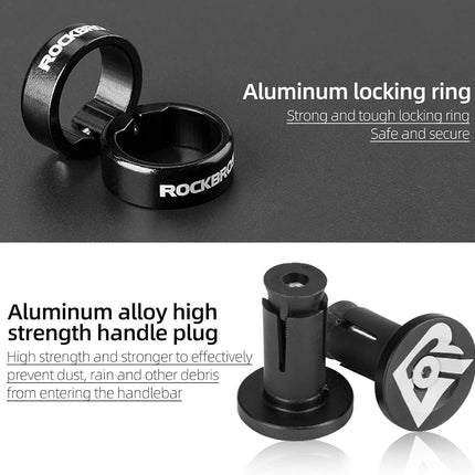 810Manopole per Bicicletta ROCKBROS PRESA rosso