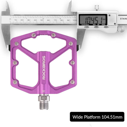 328 Pedali per bicicletta piatti in alluminio