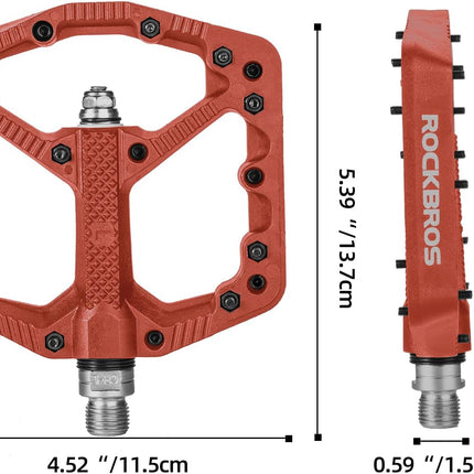 289 Pedali MTB in nylon antiscivolo