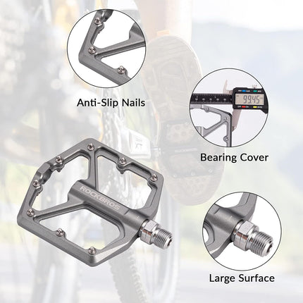 266 Aluminum Flat Bike Pedals