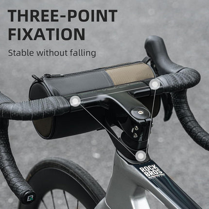 1364Sacoche de guidon avec bandoulière pour vélo