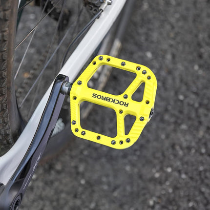 341 Pedali MTB in nylon con piattaforma larga