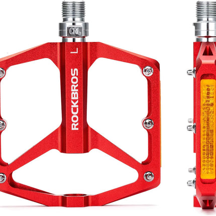 293Pédales de vélo antidérapantes avec réflecteurs