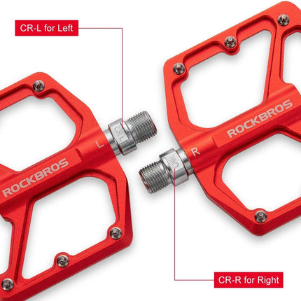 271 Pedali per bicicletta piatti in alluminio