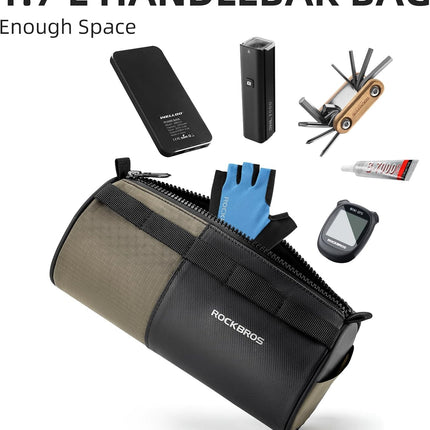 1364Sacoche de guidon avec bandoulière pour vélo