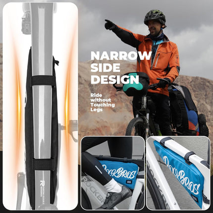 Sac de Cadre Vélo Triangle ROCKBROS (1,9L) - Bleu