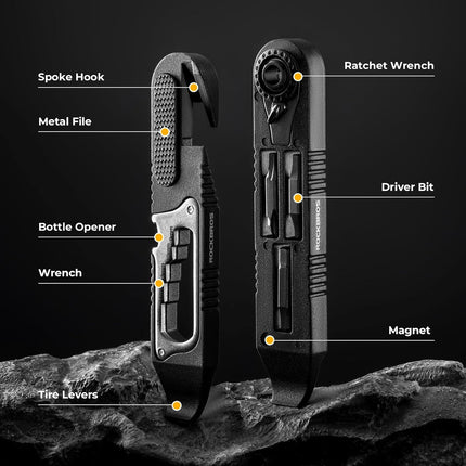 188Outil Multifunzionale 16-in-1 Cricchetto e Kit di Riparazione