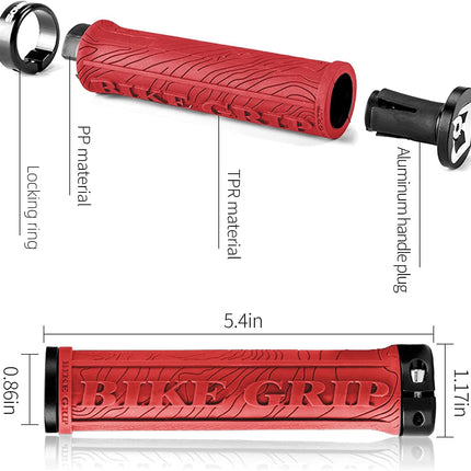 810Manopole per Bicicletta ROCKBROS PRESA rosso