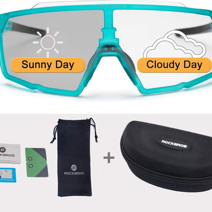 1618 photochromic cycling glasses lenses