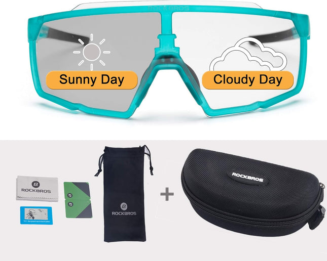 1618 photochromic cycling glasses lenses