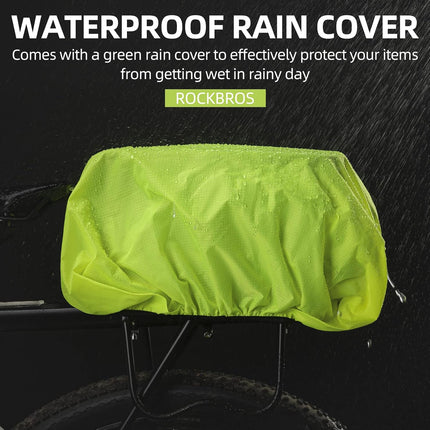 405Borsa per portapacchi posteriore 4 L, impermeabile e riflettente