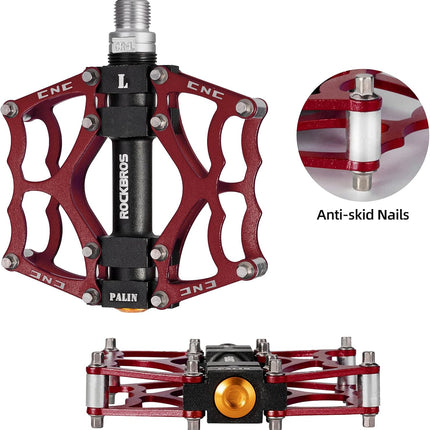 350 Pedali per bici in alluminio antiscivolo