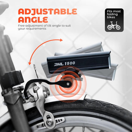 294Supporto forcella in alluminio per lampada e videocamera