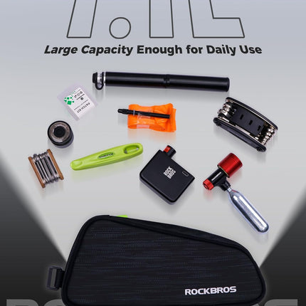 1747 Borsa da telaio stretta 1,1 L