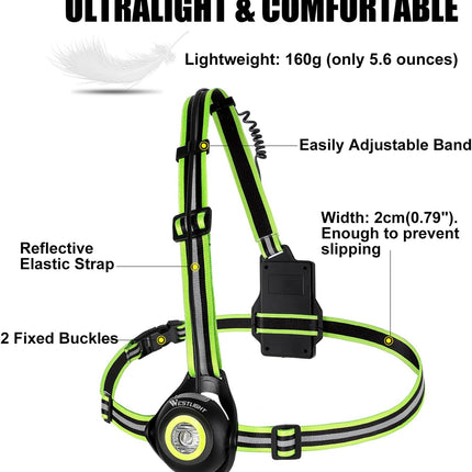 WEST BIKING jooksulamp 500 luumenit (rinnale)