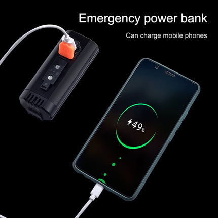 WHEEL UP Phare LED VTT rechargeable USB - 450 lumens