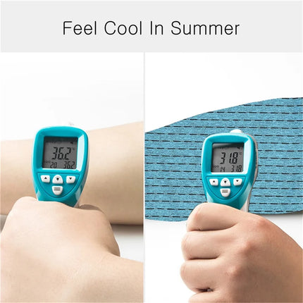 1373Cachecou Unisex in Seta Ghiacciata Protezione Solare Blu