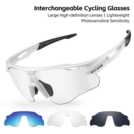 2368 Gafas de ciclismo polarizadas fotocromáticas para ciclismo