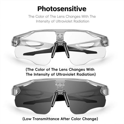 2368 Gafas de ciclismo polarizadas fotocromáticas para ciclismo