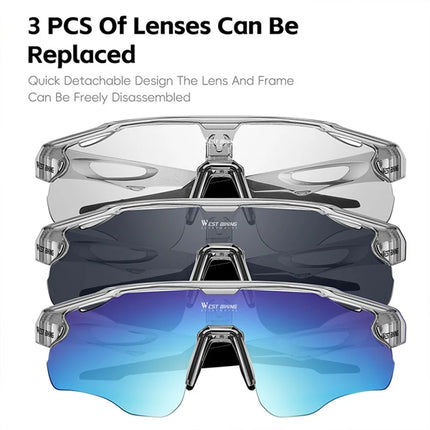 2368 Gafas de ciclismo polarizadas fotocromáticas para ciclismo