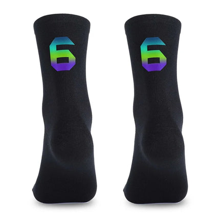 1447 Reflective Digital Cycling Socks Size 39-46 - 6