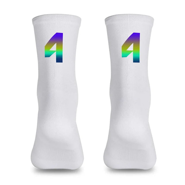 892 Calze da ciclismo riflettenti digitali taglia 39-46 - 4