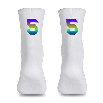 1771 Calze da ciclismo riflettenti digitali taglia 39-46 - 5