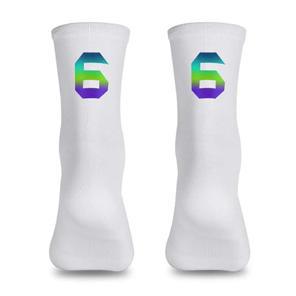 1200Chaussettes de Cyclisme  Réfléchissantes Numériques Taille 39-46 -  6