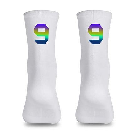 1697 Calze da ciclismo riflettenti digitali taglia 39-46 - 9