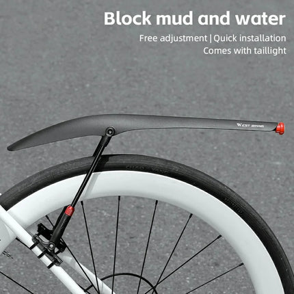 1178Garde-bouer de Vélo de Route Fender PP Bicyclette Rapide