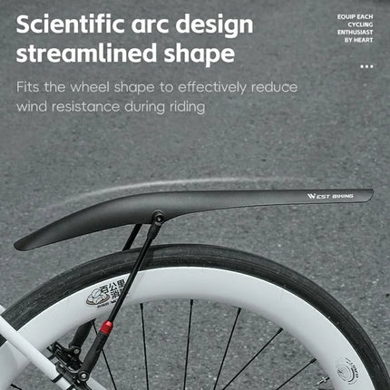 1178Garde-bouer de Vélo de Route Fender PP Bicyclette Rapide
