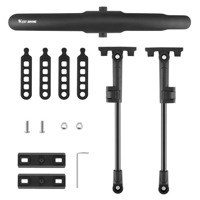 1661 Adjustable PP Mudguard Gud - Rear Mudguard