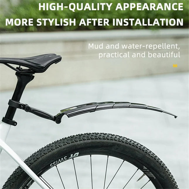 1579 Coppia di parafanghi anteriori e posteriori regolabili per MTB