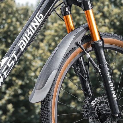 1319Garde-boue de vélo de montagne avec tiges de support réglables