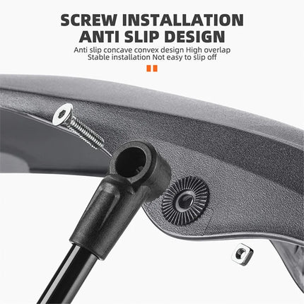 1319Garde-boue de vélo de montagne avec tiges de support réglables