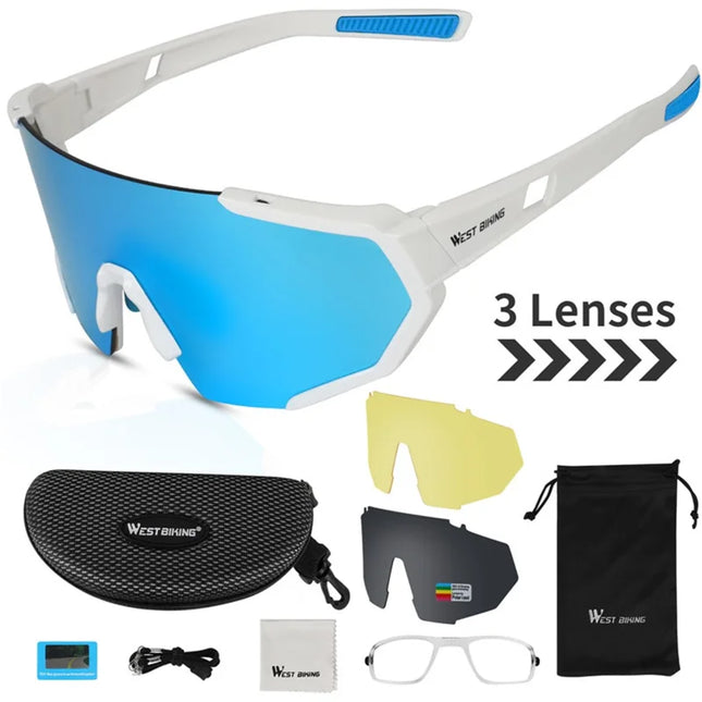 2275Gafas de sol deportivas polarizadas UV400 con lentes HD