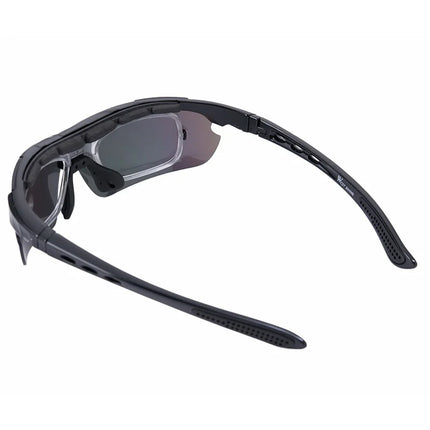 1553Lunettes  de vélo avec verres miroir multi-couches