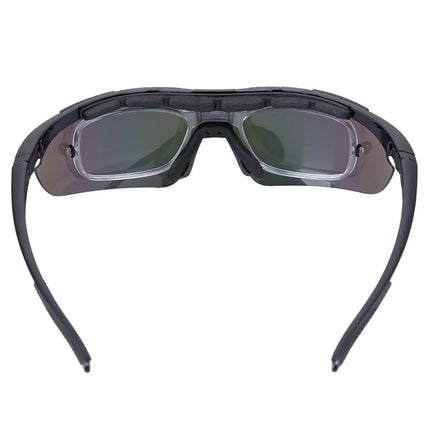 1553Lunettes  de vélo avec verres miroir multi-couches