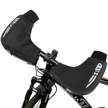 741Gants de cyclisme de sport   c chauffe-mains thermique pour vélo - Noir