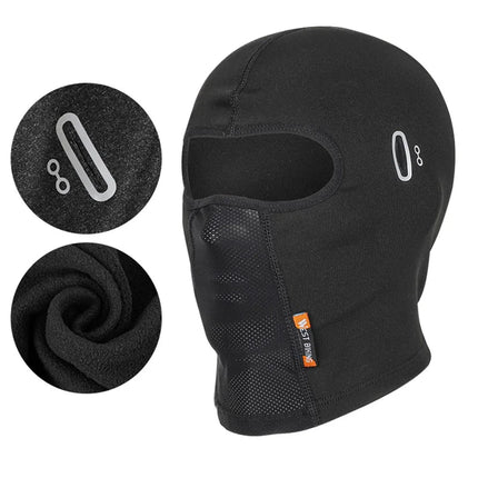 1561 Thermal Winter Hood with Hole for Glasses