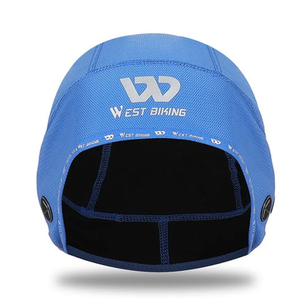399 Thermal windproof cycling cap with hole for earphones - Blue