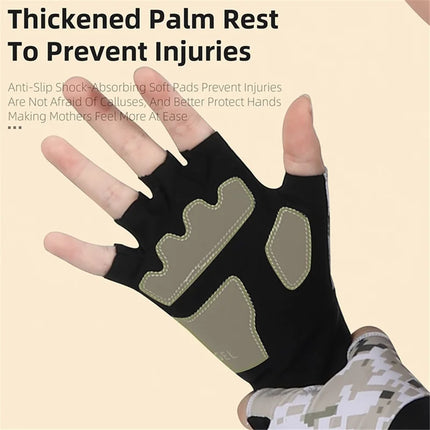 764 Summer cycling gloves for children half-finger, non-slip